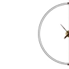 Ścienny zegar Doble Ring DW8211-60 metalowy mosiądz/złoty