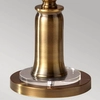 Lampa stojąca Stateroom FE-STATEROOM-FL-BB Feiss metalowa biała złota