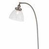 Pokojowa lampa podłogowa Hansen 91741 Endon srebrna przezroczysta