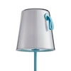 Przenośna lampa stołowa Ostap TB-2749-BL Italux LED 5W 3000K+RGB IP54 niebieska
