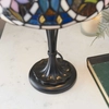 Witrażowa lampa stojąca Sullivan 64327 Endon Tiffany kwiaty brąz kolorowa